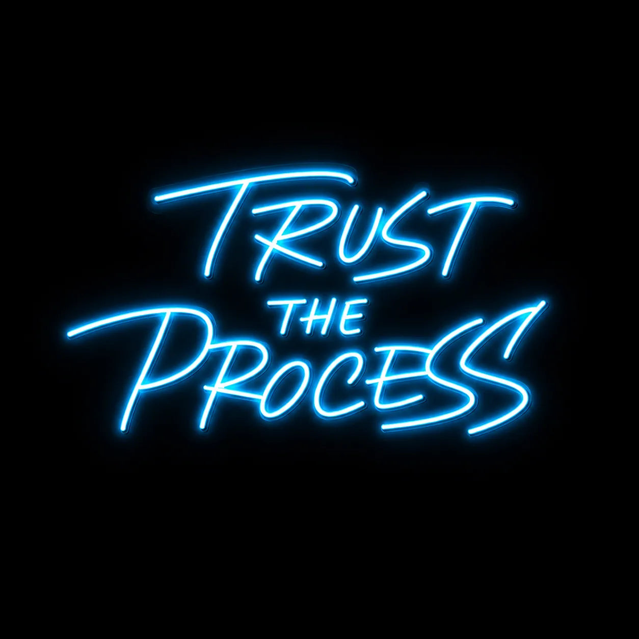 Gym Motivation Neon Wall Art for Training Spaces
