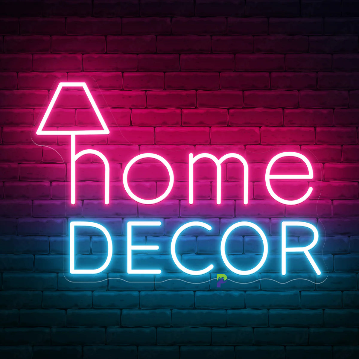 Home Decor Neon Light Wall Art for Living Room