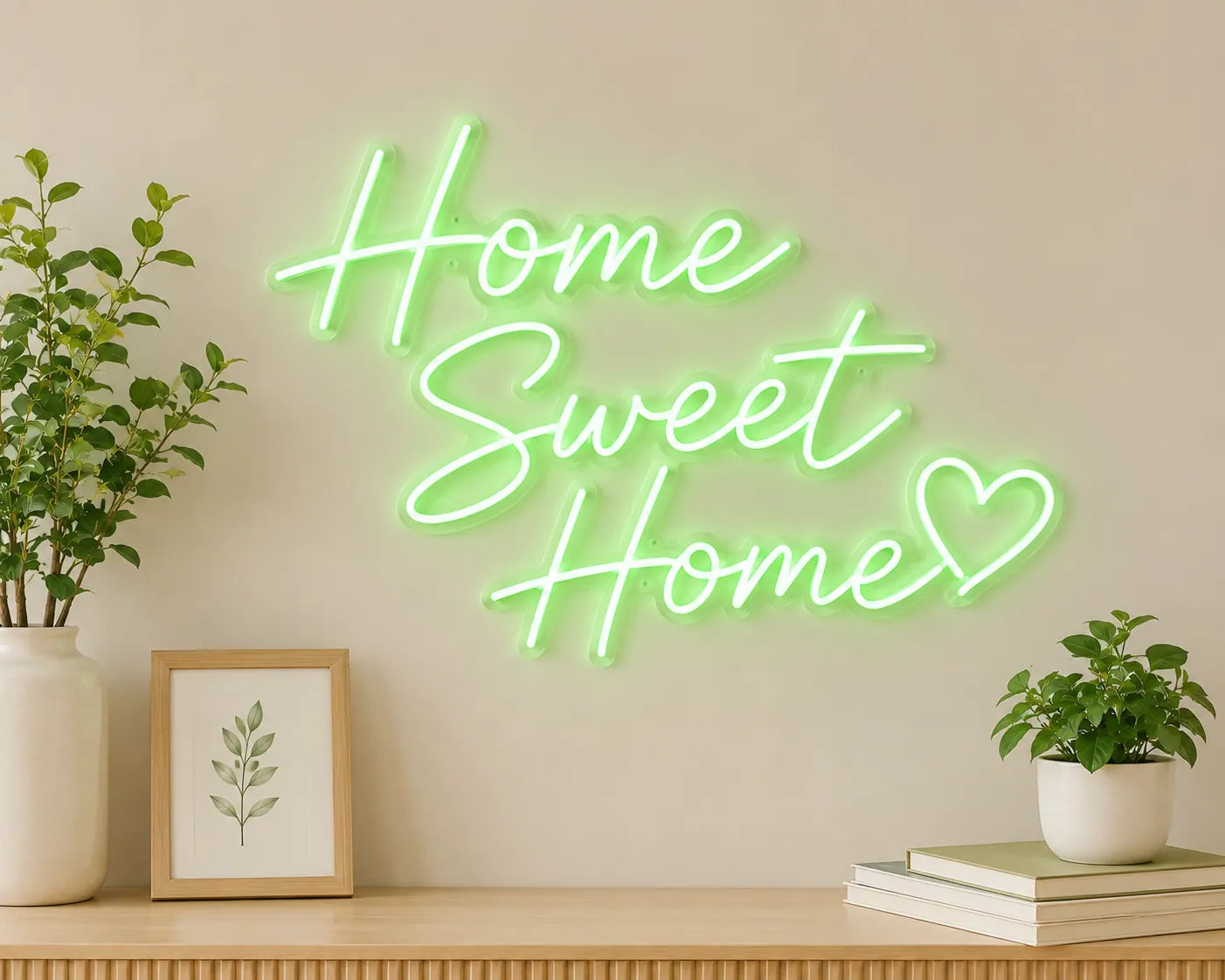 Home Sweet Home LED Neon Sign for Living Room Decor