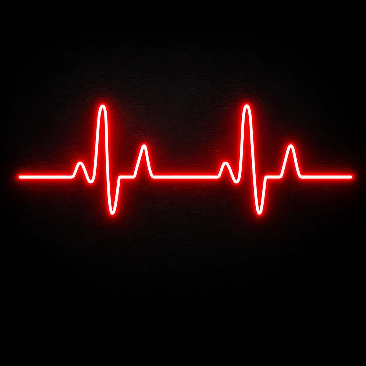 Heartbeat LED Neon Sign for Bedroom & Home Decor