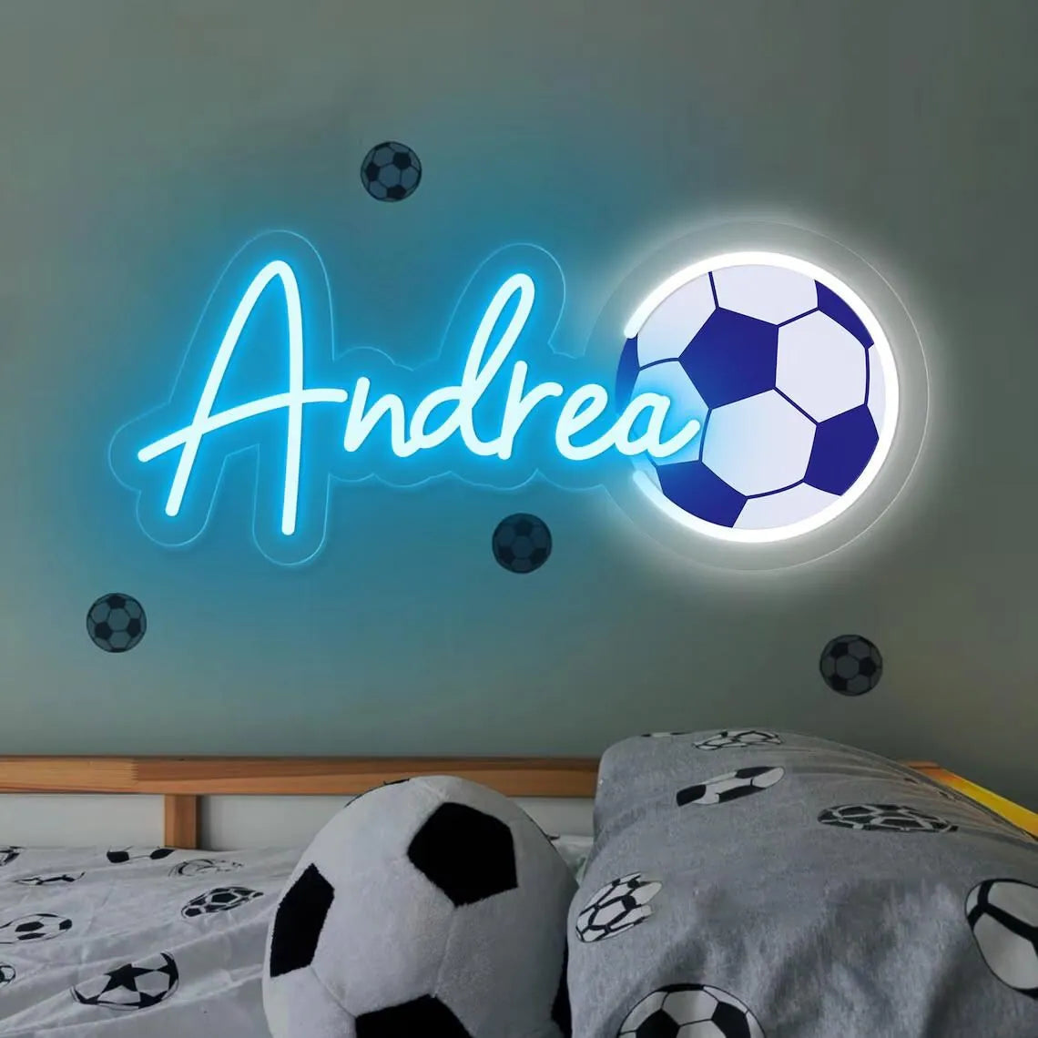 Personalized Kids Name LED Neon Sign for Bedroom Decor