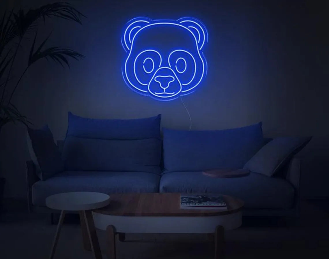 Handmade Panda Neon LED Sign