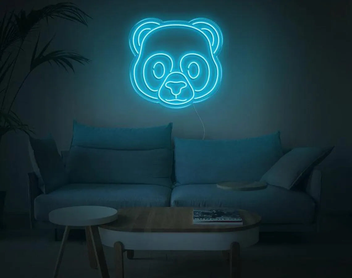 Handmade Panda Neon LED Sign