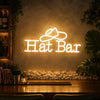 Hat BAR Neon Sign