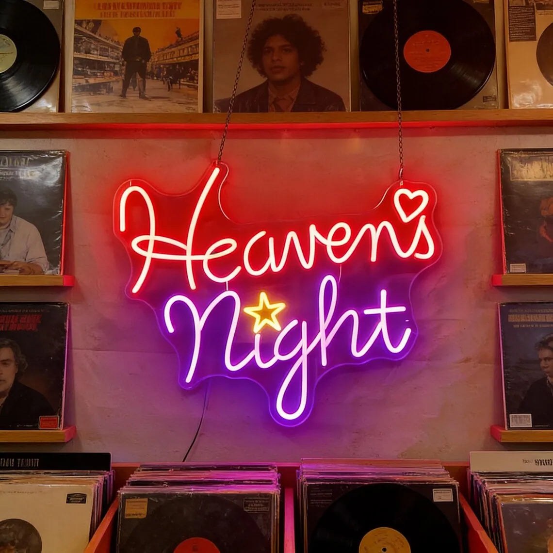 Heaven'S Night Neon Sign