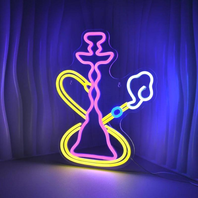 Hookah Shisha LED Neon Sign