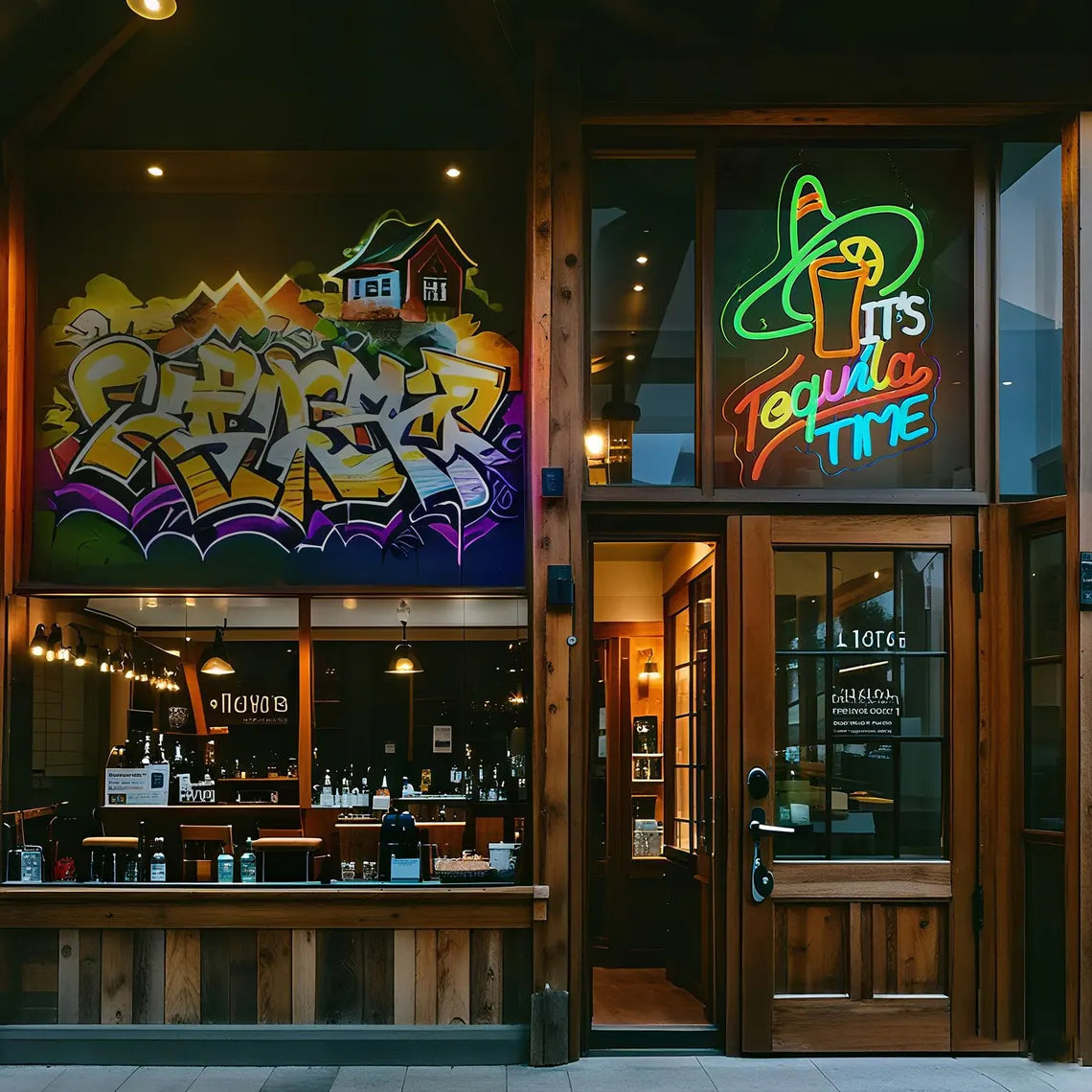 It'S Tequila Time Neon Sign