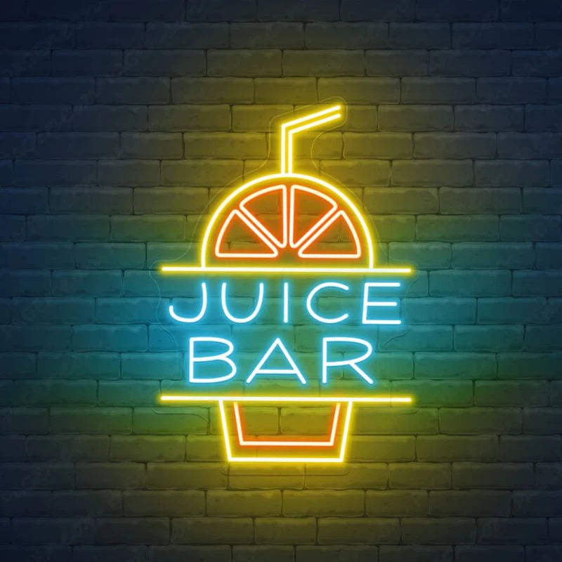 Juice Bar Neon Sign