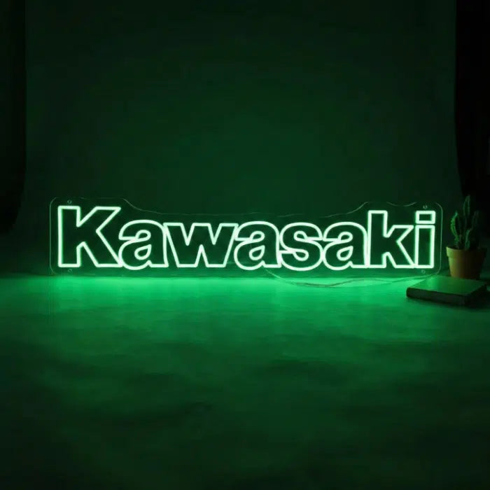 Kawasaki Logo Neon Sign LED Light