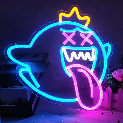 King Boo Neon Sign Ghost LED Neon Light