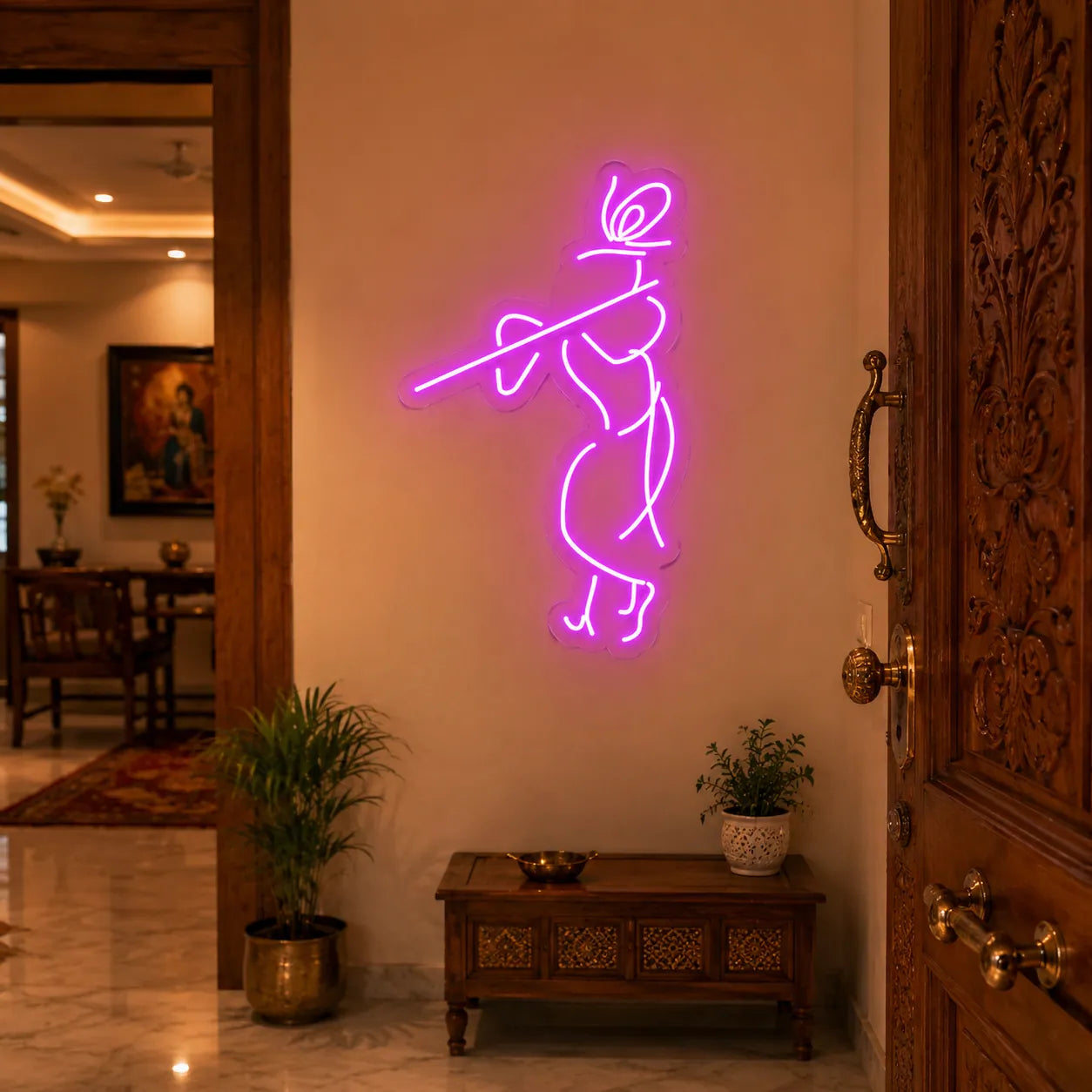 Radhe Radhe Neon LED Sign