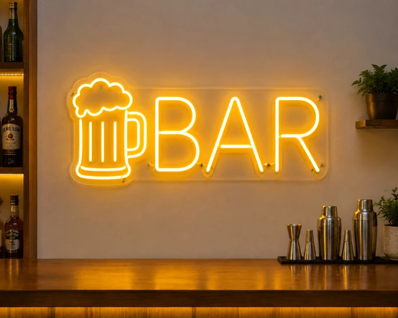 LED BAR Neon Sign