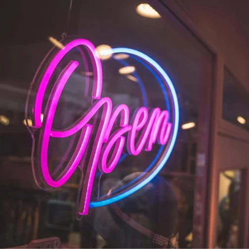 LED Neon Open Sign