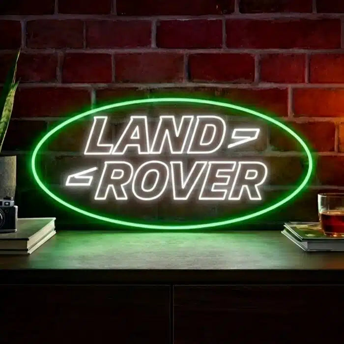 Land Rover Logo Neon Sign LED Light