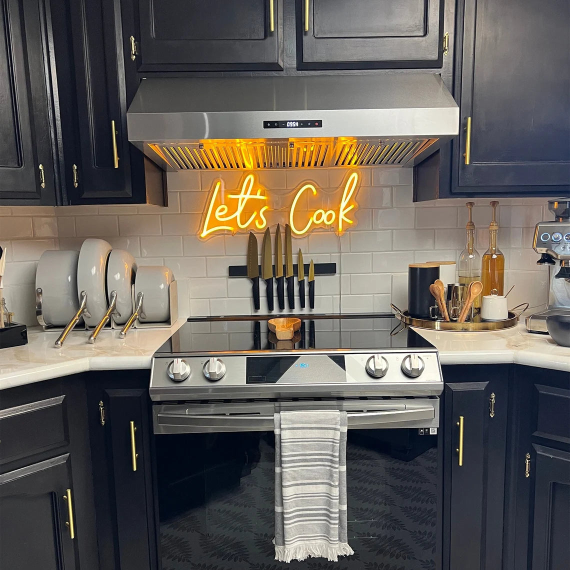 Let's Cook Neon LED Sign