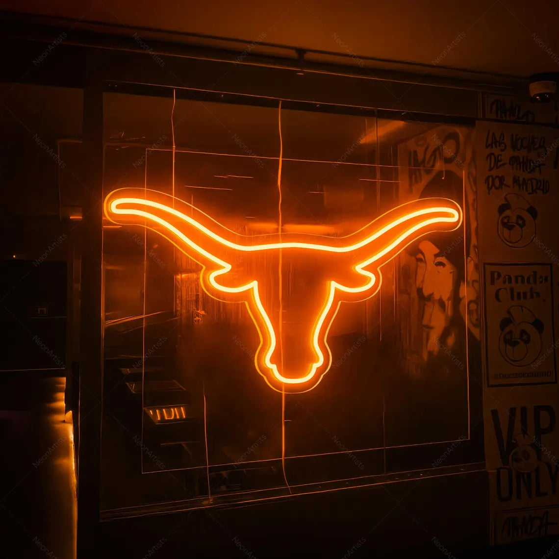 Longhorn Bull Neon Sign