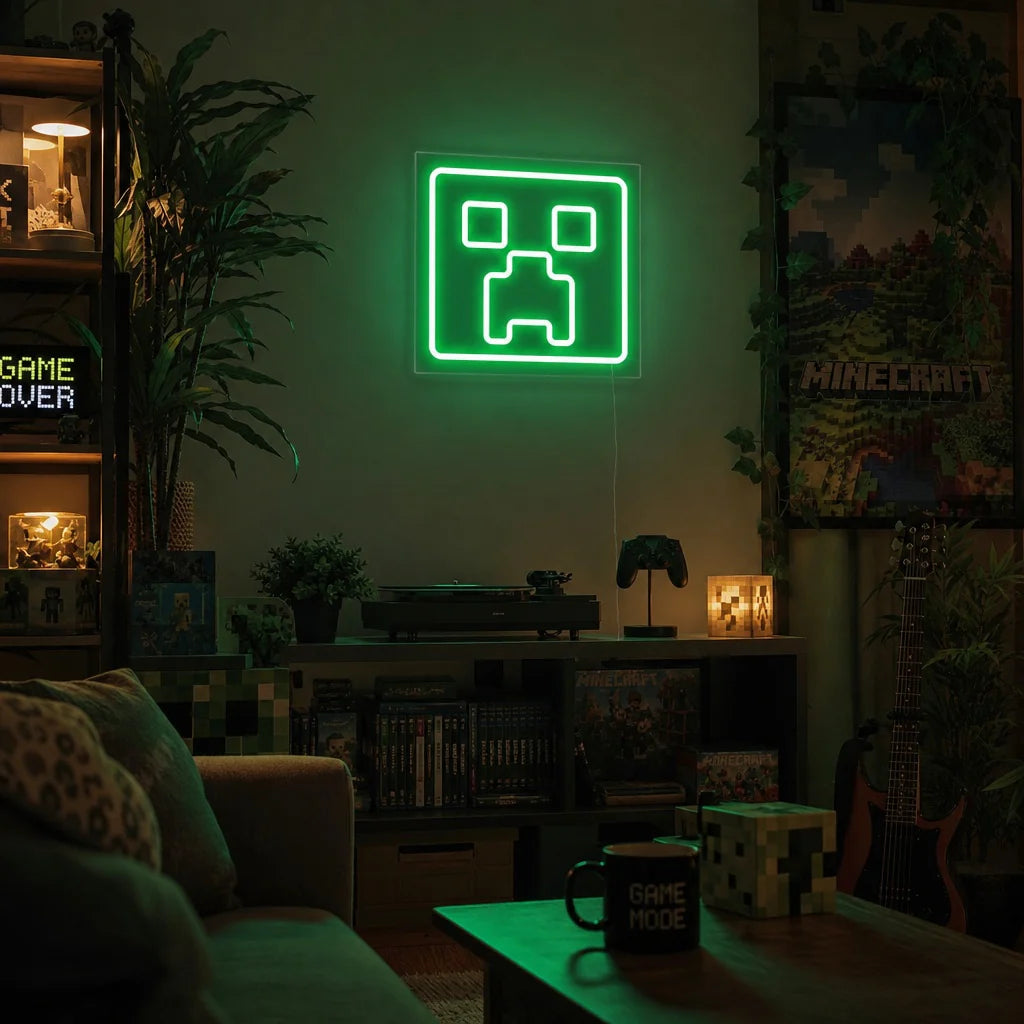 Mcraft Room Decor Neon Sign