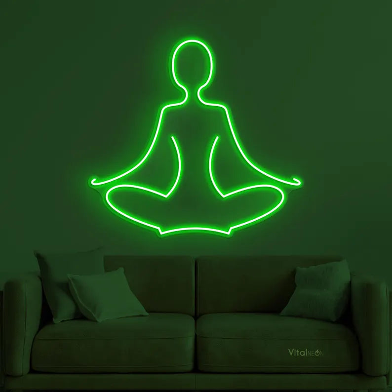 Meditation Neon Sign LED Light