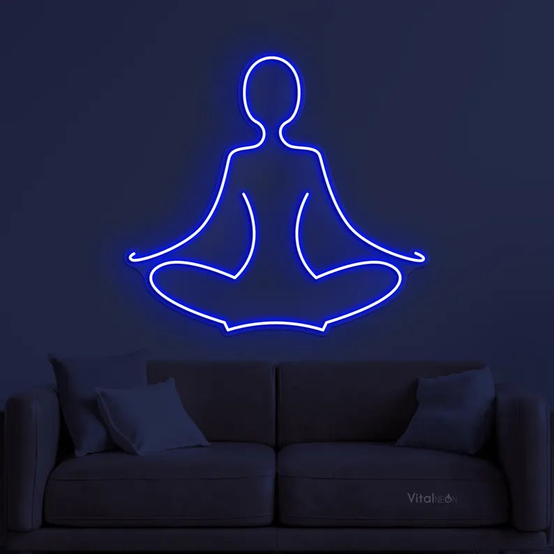 Meditation Neon Sign LED Light