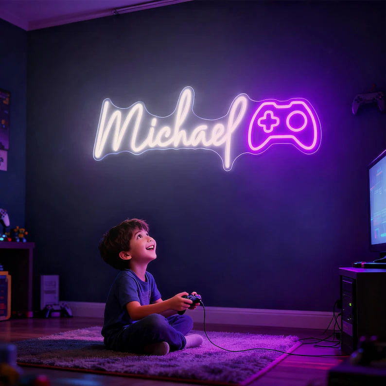Michael Gaming Neon Sign LED Light