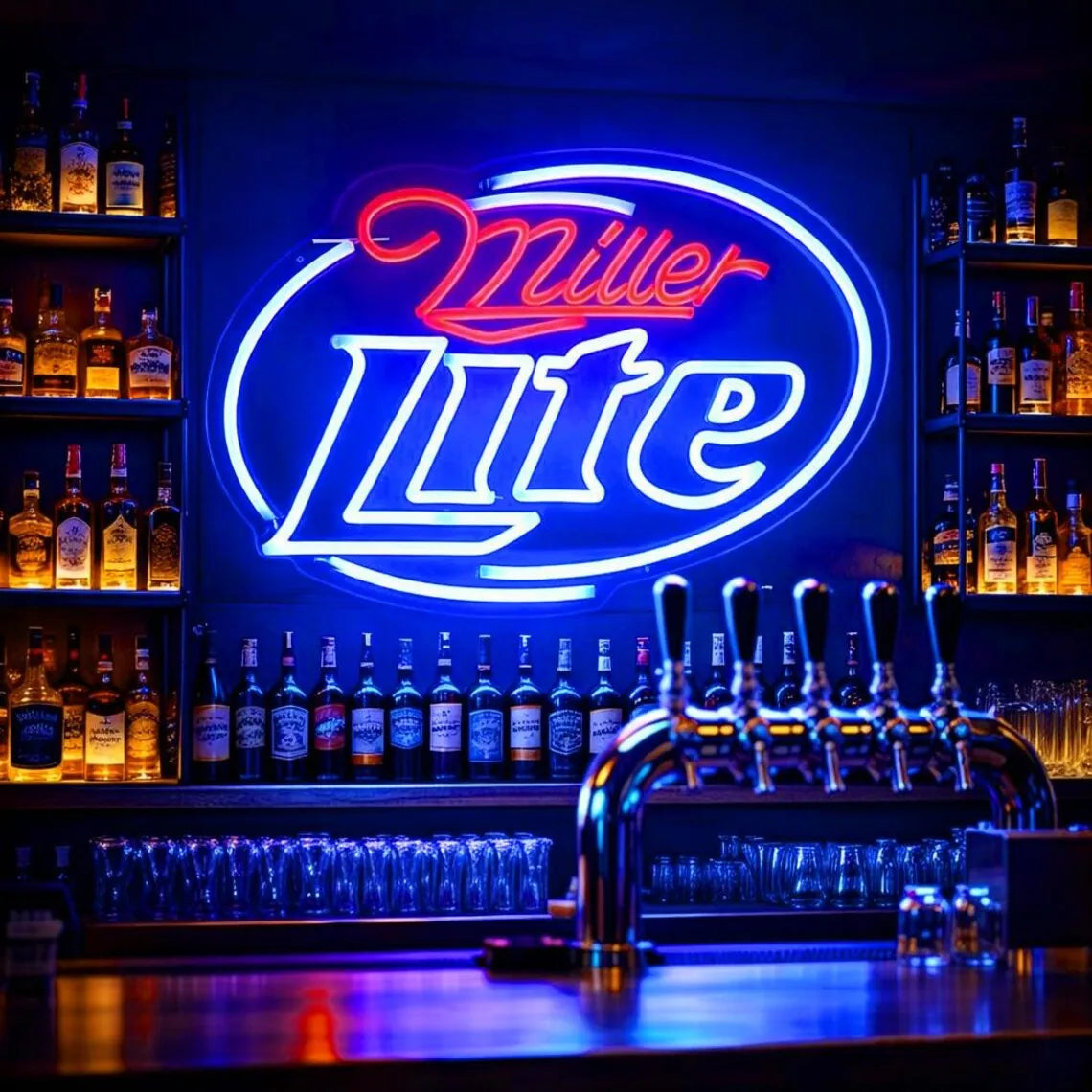 Miller Lite Neon Sign