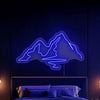 Mountain Wall Art Neon