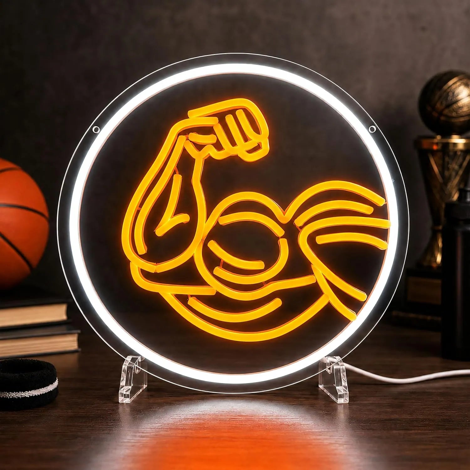 Muscle Arm Neon Sign LED Light