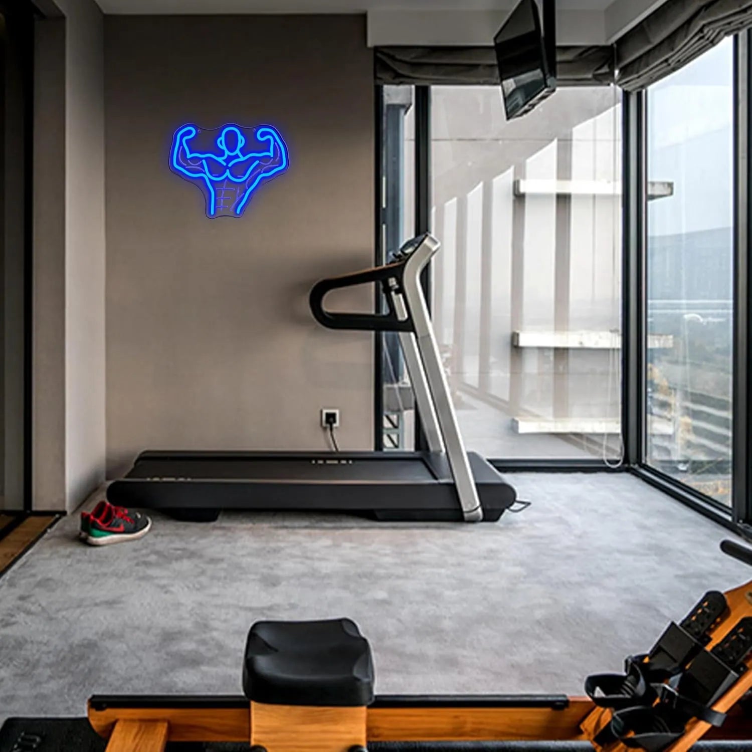 Muscle Man Neon Sign LED Light