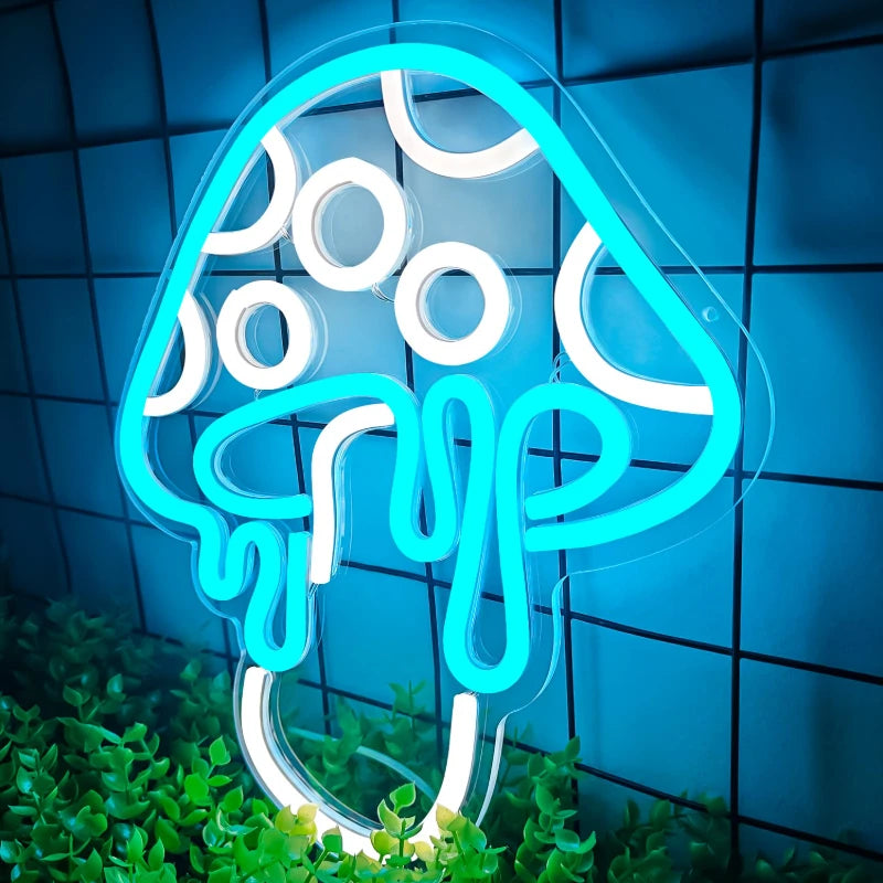 Mushroom LED Neon Sign