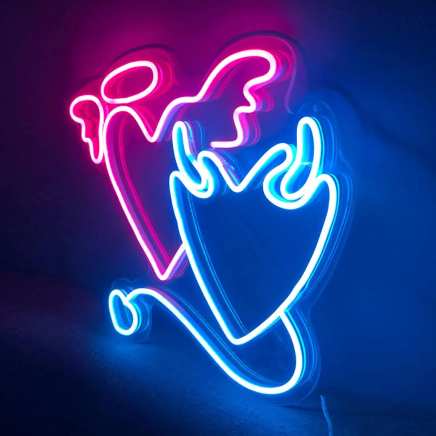 Sweetheart Couple Neon Light Board