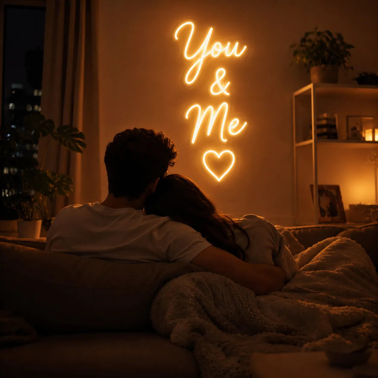 You & Me Forever Under Neon Lights