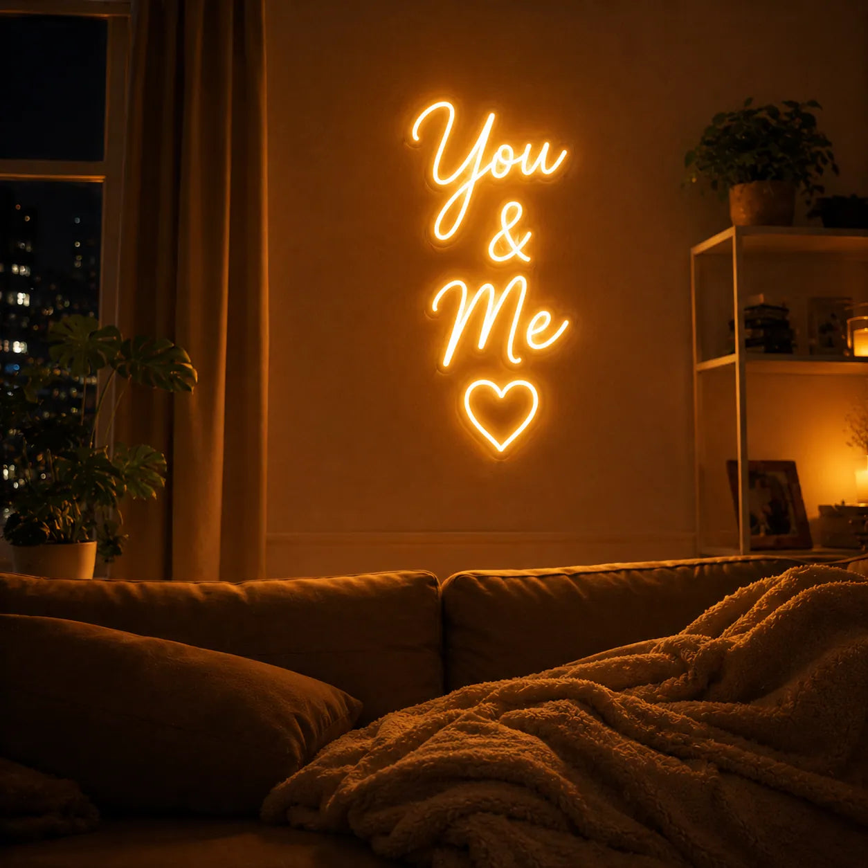 You & Me Forever Under Neon Lights