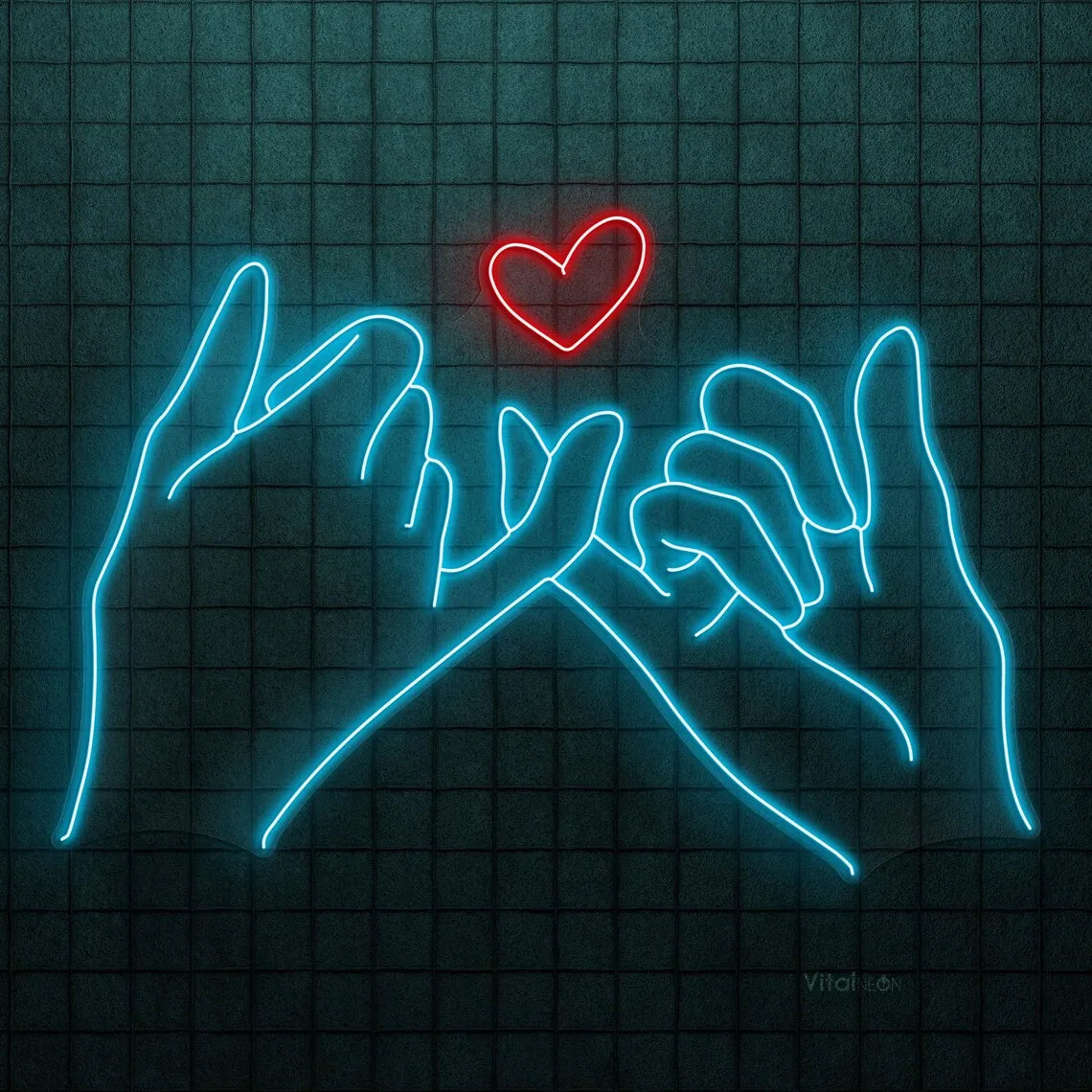 Our Love, Our Promise Neon Sign
