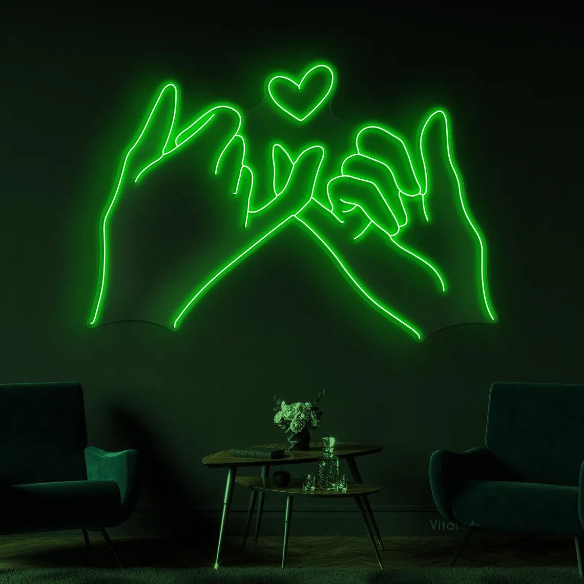 Our Love, Our Promise Neon Sign