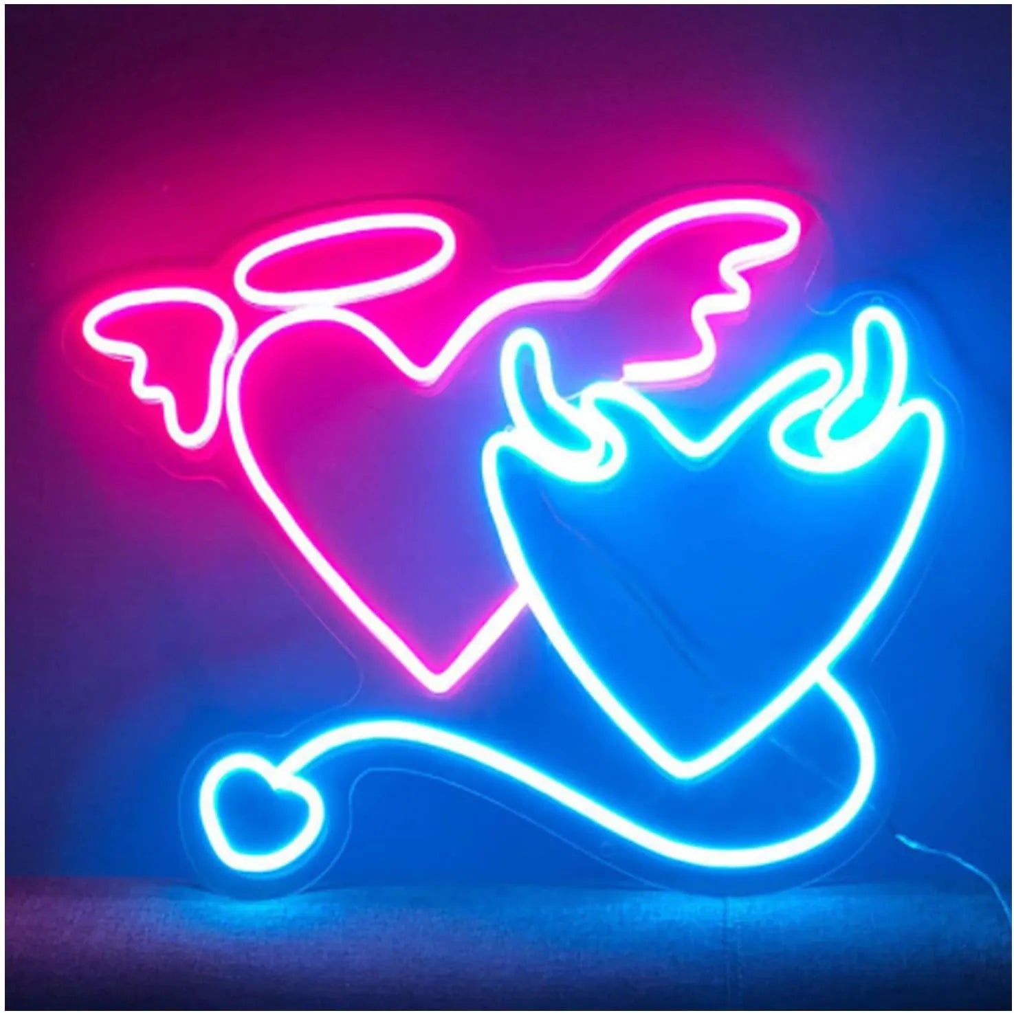 Sweetheart Couple Neon Light Board