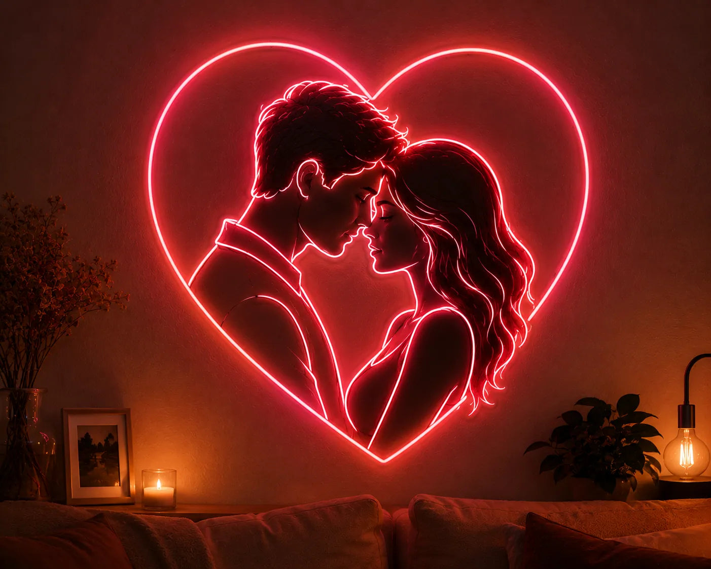 Forever Love LED Neon Sign for Couples