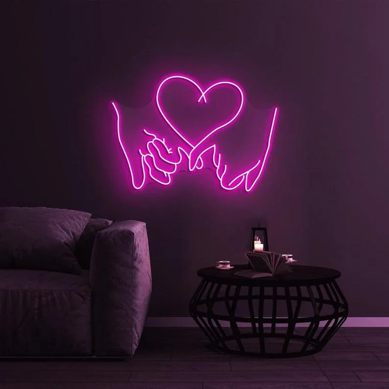 Love Bound by a Promise Neon Light