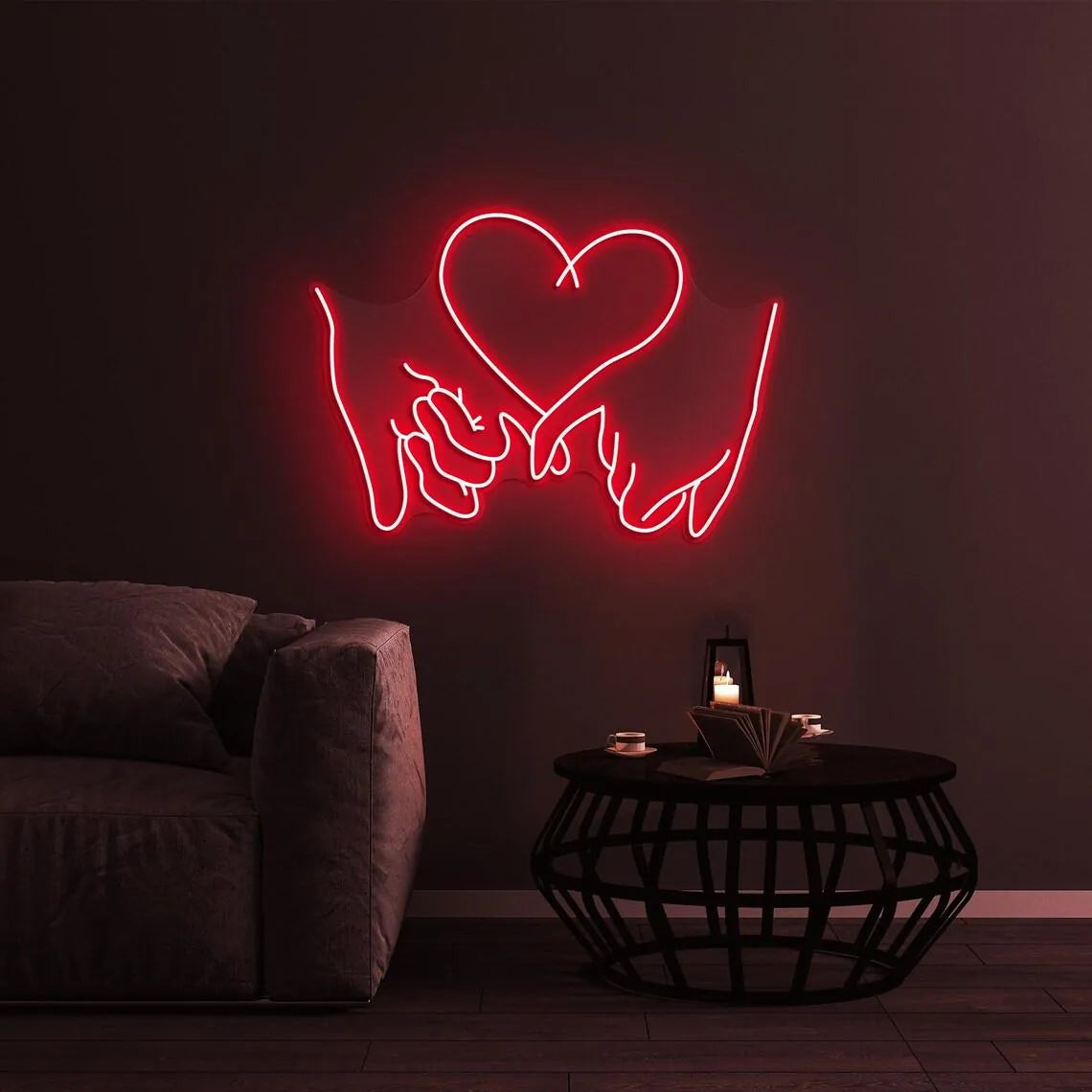 Love Bound by a Promise Neon Light