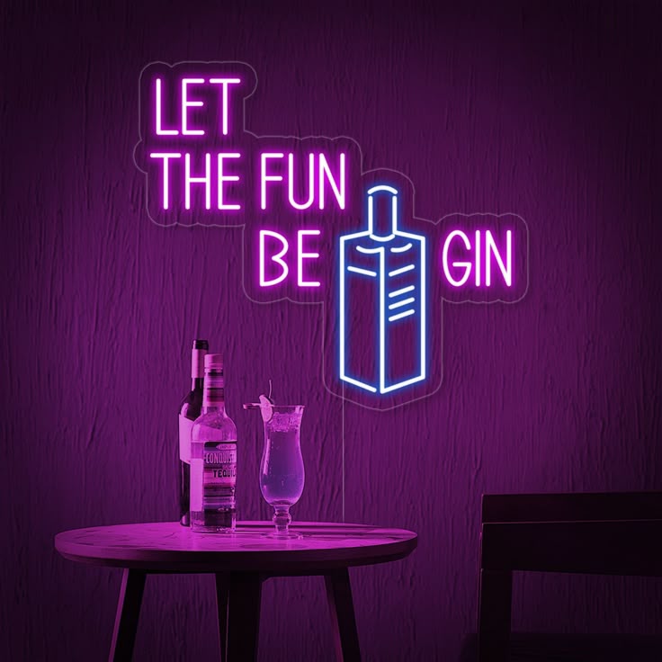 Let the fun Begin Neon Sign