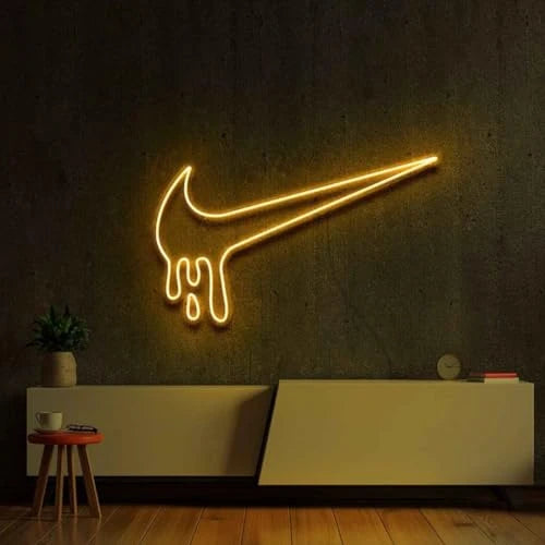 Nikee Dripping Neon Sign