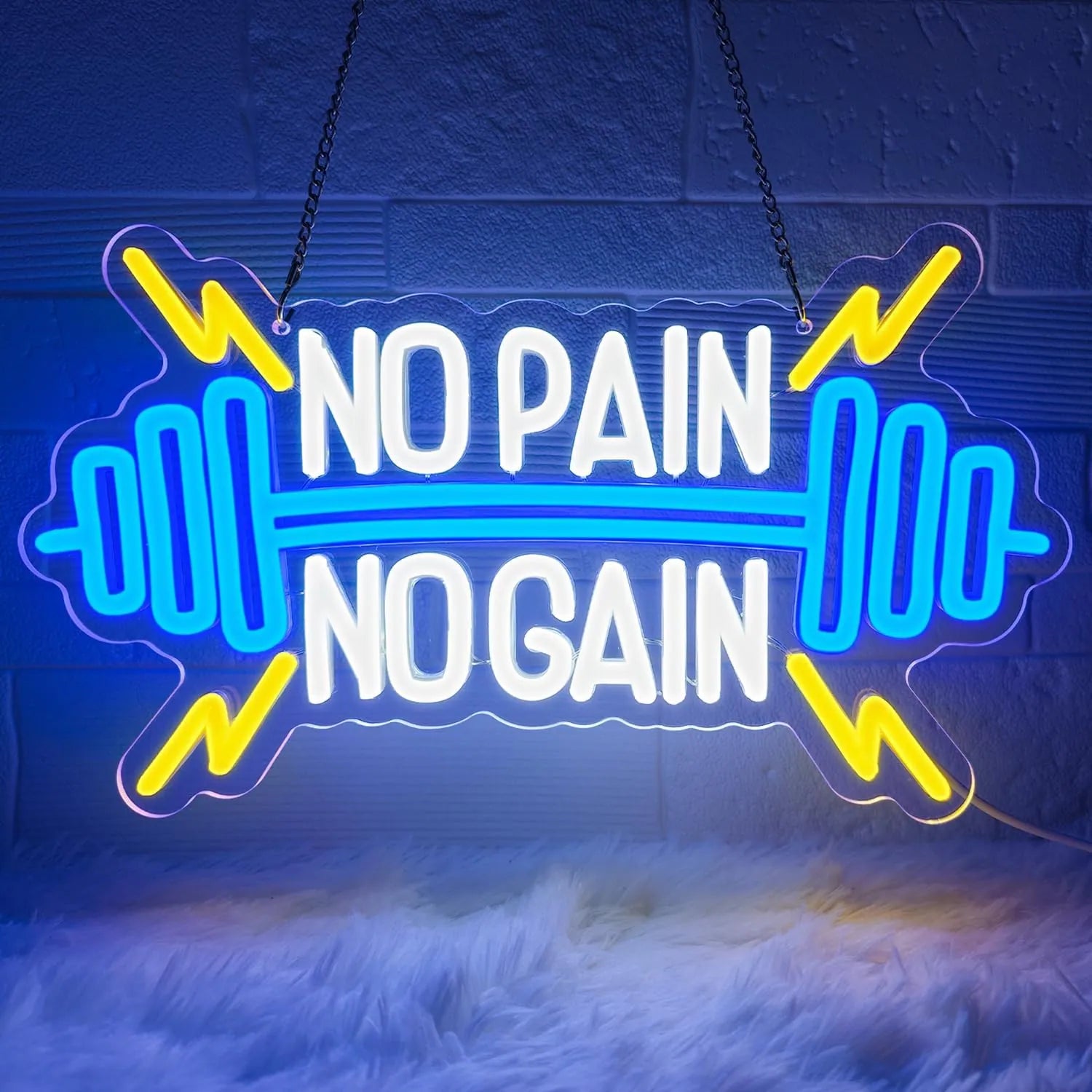 No Pain No Gain Neon Sign LED Light
