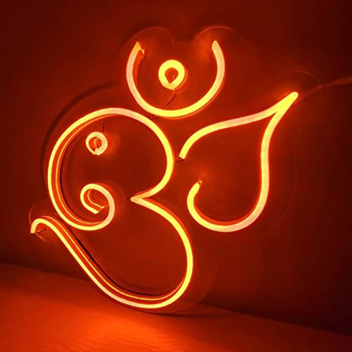 OM Ganesh LED Neon Sign