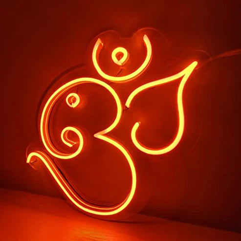 OM Ganesh LED Neon Sign