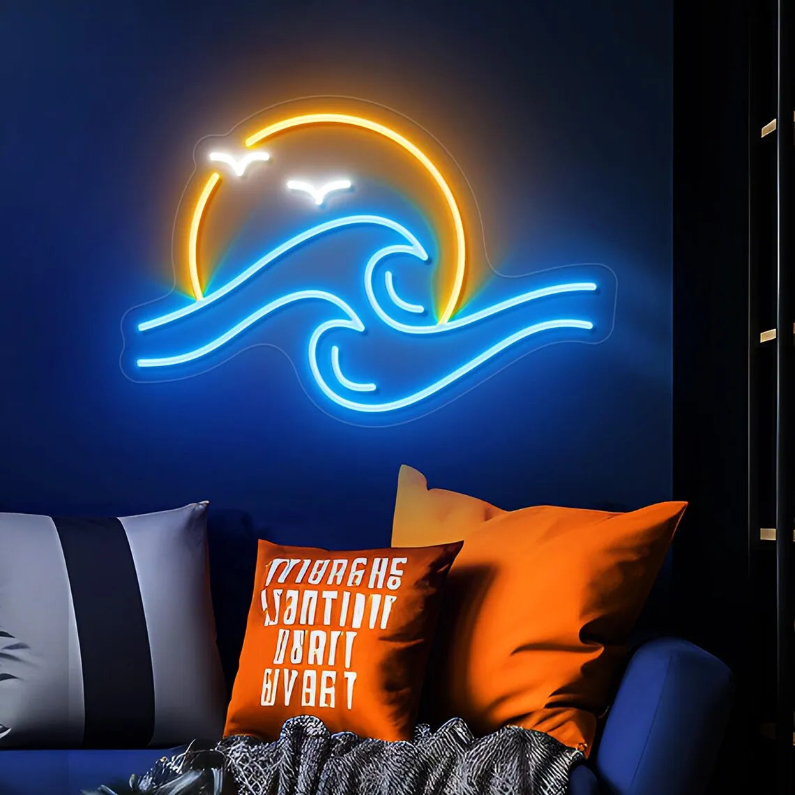 Ocean Wave LED Neon Sign