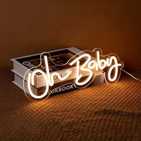 Oh Baby Neon Sign
