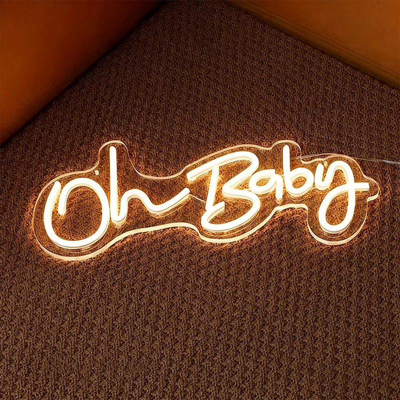 Oh Baby Neon Sign