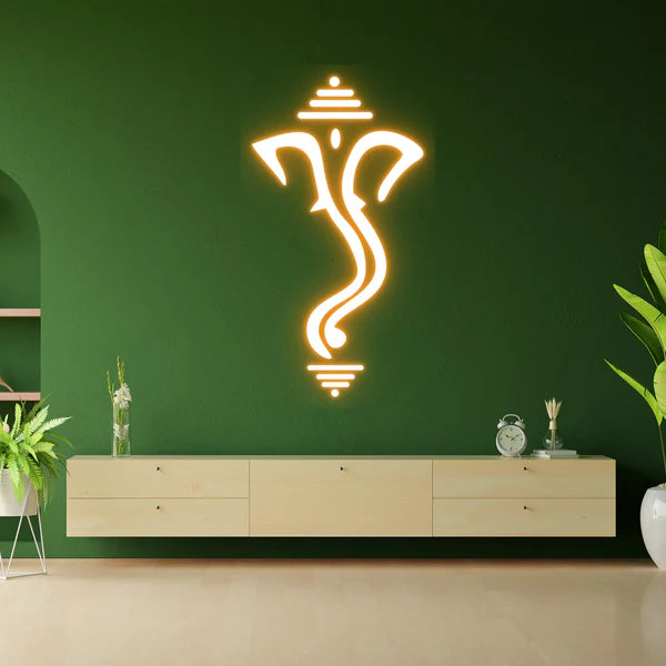 Om Ganesha Neon Sign
