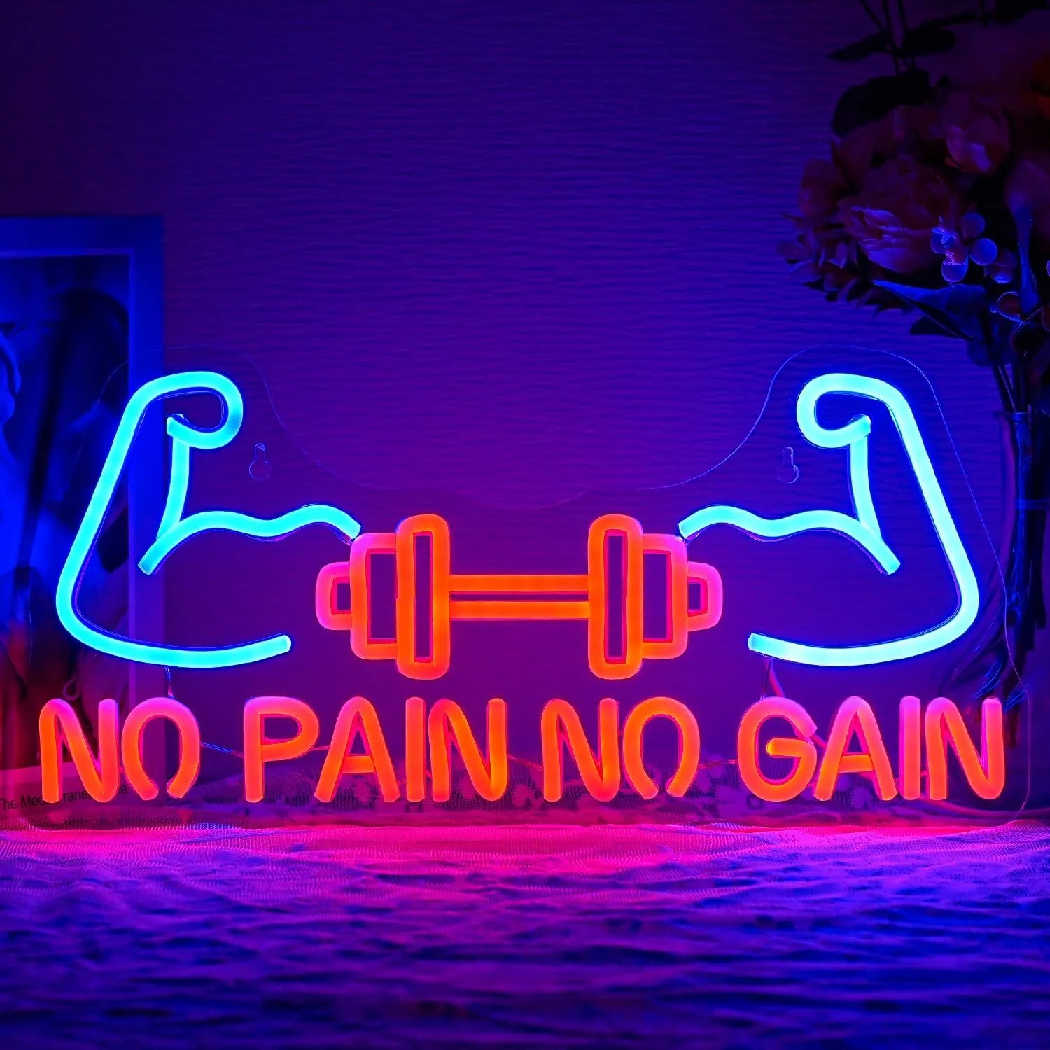 Pain No Gain Neon Sign LED Light