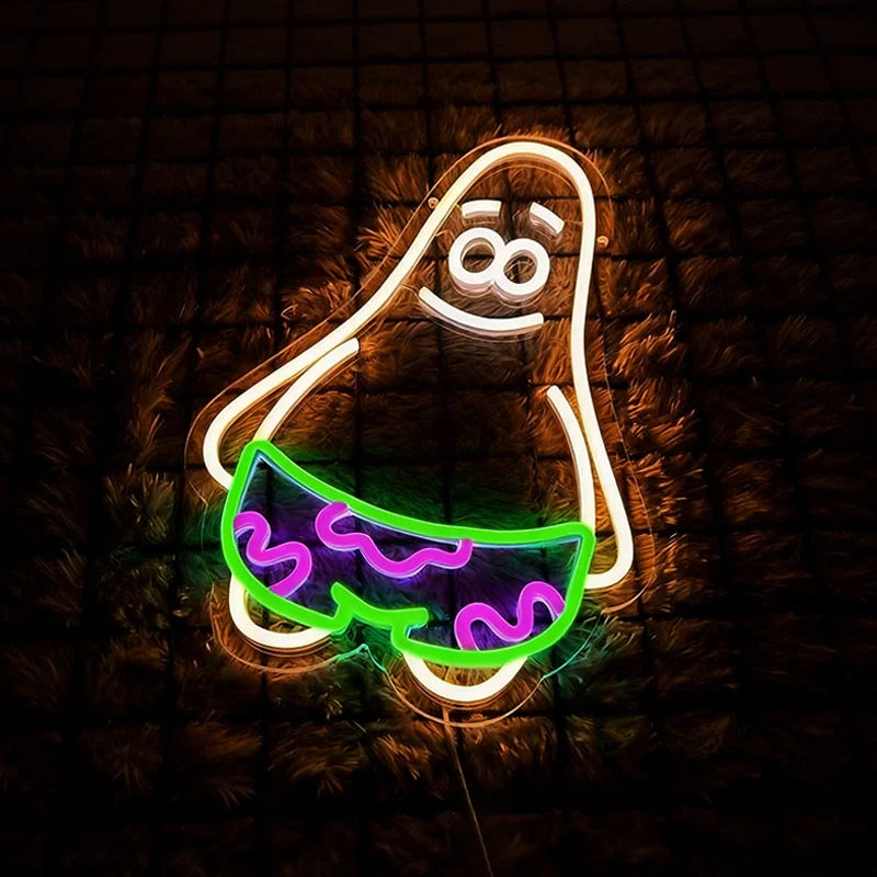 Patrick Star LED Neon Sign