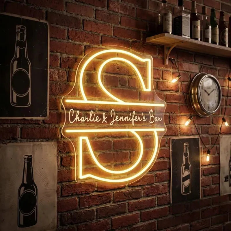 Personalized Bar Neon Sign